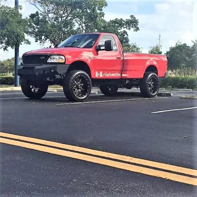 FORD F150 1999-2003 with CLASSIC FRONT Weld It Yourself STANDARD installed