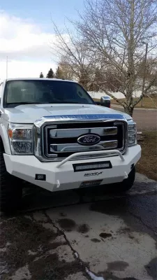 FORD F250-350 2011-2016 with CLASSIC FRONT W.I.Y.KIT STANDARD installed