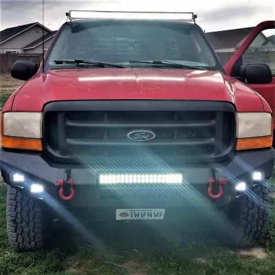 FORD F250-350 1999-2004 with CLASSIC FRONT W.I.Y.KIT STANDARD installed