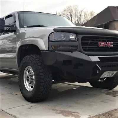 GMC 2500-3500HD 1999-2002 with CLASSIC FRONT Weld It Yourself STANDARD installed