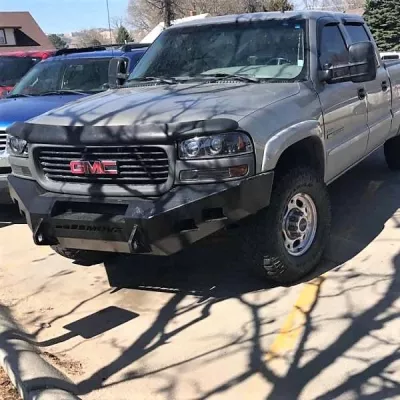 GMC 2500-3500HD 1999-2002 with CLASSIC FRONT Weld It Yourself STANDARD installed