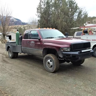 DODGE 2500-3500 1994-2002 with CLASSIC FRONT Weld It Yourself STANDARD installed
