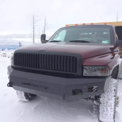 DODGE 2500-3500 1994-2002 with CLASSIC FRONT Weld It Yourself STANDARD installed