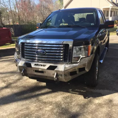 FORD F150 2009-2014 with CLASSIC FRONT Weld It Yourself Offroad installed