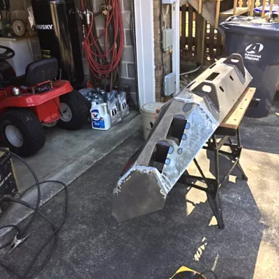 FORD F150 2009-2014 with CLASSIC FRONT Weld It Yourself Offroad installed