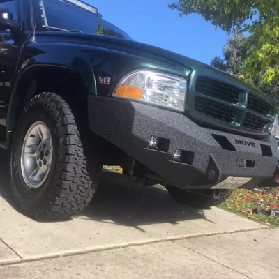 DODGE DURANGO 1998-2003 with CLASSIC FRONT Weld It Yourself Offroad installed
