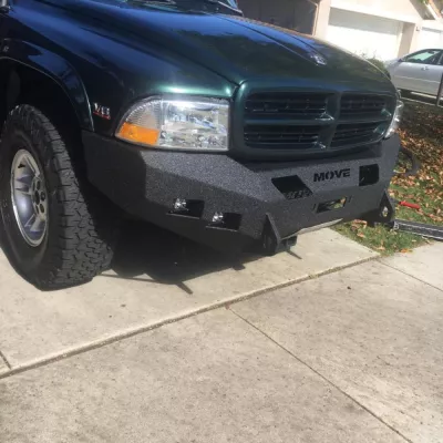 DODGE DURANGO 1998-2003 with CLASSIC FRONT Weld It Yourself Offroad installed