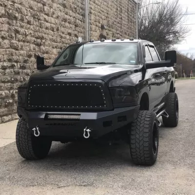 DODGE 2500-3500 2010-2018 with CLASSIC FRONT Weld It Yourself STANDARD installed