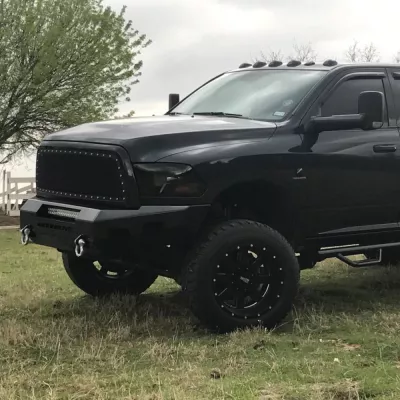 DODGE 2500-3500 2010-2018 with CLASSIC FRONT Weld It Yourself STANDARD installed