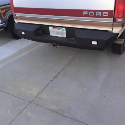 FORD F250-350 1987-1991 with CLASSIC REAR Weld It Yourself STANDARD installed