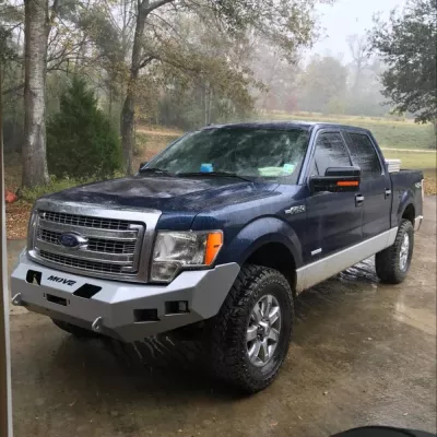 FORD F150 2009-2014 with CLASSIC FRONT Weld It Yourself Offroad installed