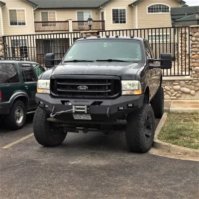 FORD F250-350 1999-2004 with CLASSIC FRONT W.I.Y.KIT OFFROAD installed