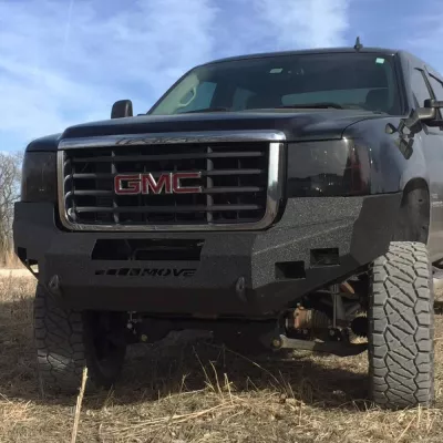 GMC 2500-3500HD 2007.5-2010 with CLASSIC FRONT Weld It Yourself STANDARD installed
