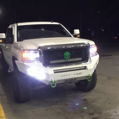 GMC 1500 2014-2015 with CLASSIC FRONT W.I.Y.KIT STANDARD installed