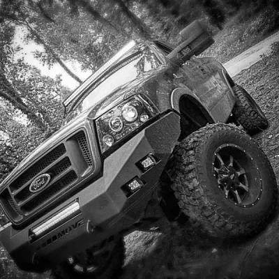 FORD F150 2004-2008 with CLASSIC FRONT Weld It Yourself STANDARD installed
