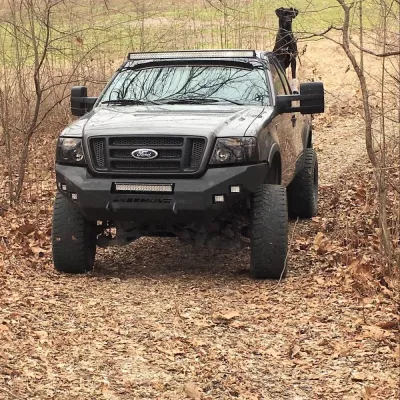 FORD F150 2004-2008 with CLASSIC FRONT Weld It Yourself STANDARD installed