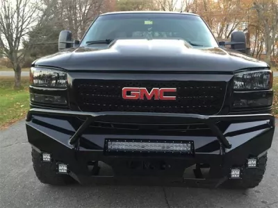 GMC 2500-3500HD 2003-2007 with CLASSIC FRONT W.I.Y.KIT STANDARD installed