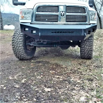 DODGE 2500-3500 2010-2018 with CLASSIC FRONT Weld It Yourself STANDARD installed