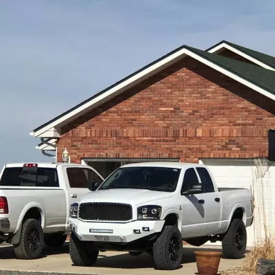 DODGE 2500-3500 2006-2009 with CLASSIC FRONT Weld It Yourself STANDARD installed