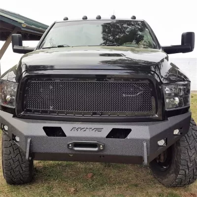 DODGE 2500-3500 2010-2018 with CLASSIC FRONT Weld It Yourself Offroad installed