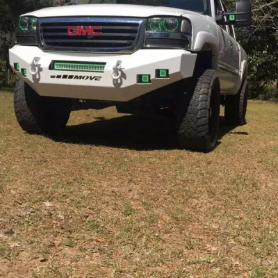 GMC 1500 2003-2007 with CLASSIC FRONT W.I.Y.KIT STANDARD installed