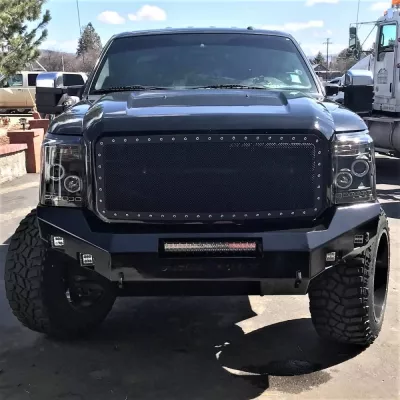 FORD F250-350 2011-2016 with CLASSIC FRONT W.I.Y.KIT STANDARD installed