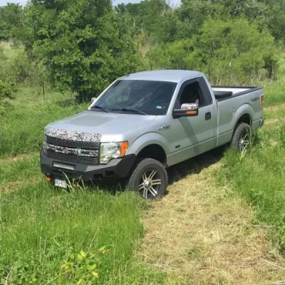 FORD F150 2009-2014 with CLASSIC FRONT Weld It Yourself STANDARD installed