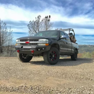 CHEVY 1500 1999-2002 with CLASSIC FRONT Weld It Yourself STANDARD installed