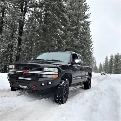 CHEVY 1500 1999-2002 with CLASSIC FRONT Weld It Yourself STANDARD installed