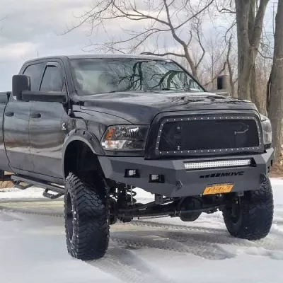 DODGE 2500-3500 2010-2018 with CLASSIC FRONT Weld It Yourself STANDARD installed