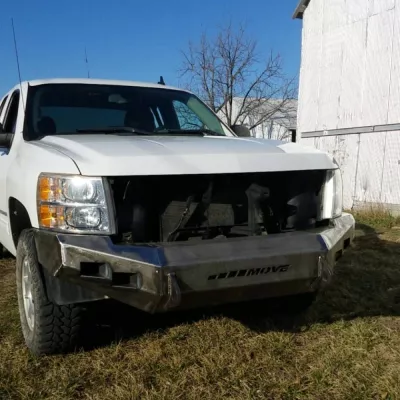 CHEVY 1500 2007.5-2013 with CLASSIC FRONT Weld It Yourself STANDARD installed