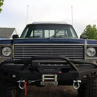 GMC 2500-3500HD 1973-1980 with CLASSIC FRONT W.I.Y.KIT OFFROAD installed