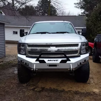 CHEVY 1500 2007.5-2013 with CLASSIC FRONT Weld It Yourself Offroad installed