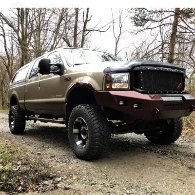 FORD F250-350 1999-2004 with CLASSIC FRONT W.I.Y.KIT STANDARD installed