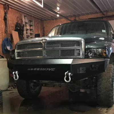 DODGE 2500-3500 1994-2002 with CLASSIC FRONT Weld It Yourself STANDARD installed