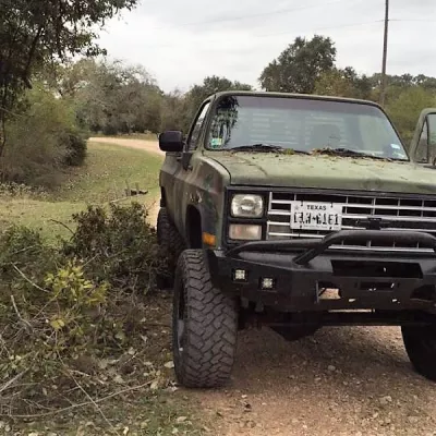 CHEVY 2500-3500HD 1981-1987 with CLASSIC FRONT Weld It Yourself STANDARD installed