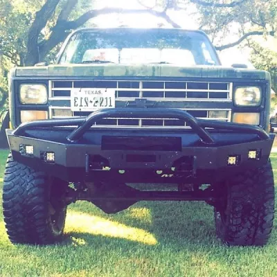 CHEVY 2500-3500HD 1981-1987 with CLASSIC FRONT Weld It Yourself Offroad installed