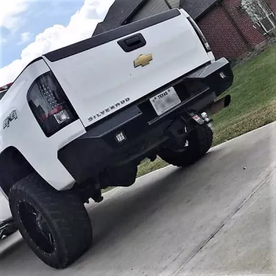 CHEVY 2500-3500HD 2011-2014 with CLASSIC REAR Weld It Yourself STANDARD installed