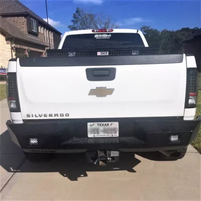 CHEVY 2500-3500HD 2011-2014 with CLASSIC REAR Weld It Yourself STANDARD installed