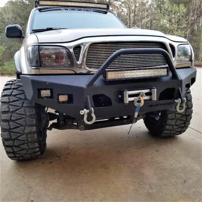 TOYOTA TACOMA 1995-2004 with CLASSIC FRONT Weld It Yourself Offroad installed