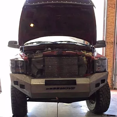 DODGE 2500-3500 2006-2009 with CLASSIC FRONT Weld It Yourself STANDARD installed