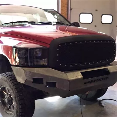 DODGE 2500-3500 2006-2009 with CLASSIC FRONT Weld It Yourself STANDARD installed