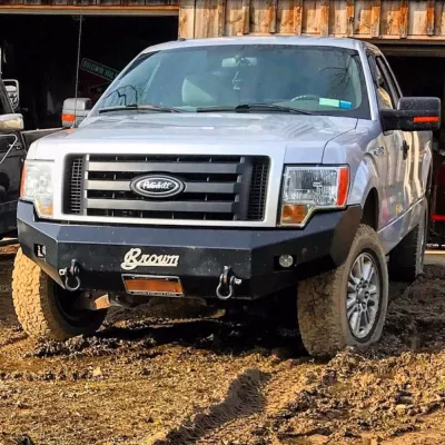 FORD F150 2009-2014 with CLASSIC FRONT Weld It Yourself STANDARD installed