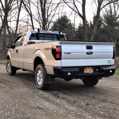 FORD F150 2009-2014 with CLASSIC REAR Weld It Yourself STANDARD installed