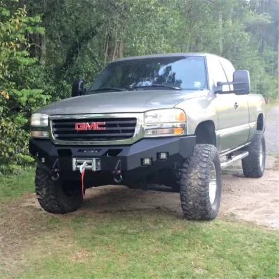 GMC 1500HD 2003-2007 with CLASSIC FRONT Weld It Yourself Offroad installed