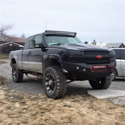 CHEVY 2500-3500HD 2003-2007 with CLASSIC FRONT Weld It Yourself STANDARD installed
