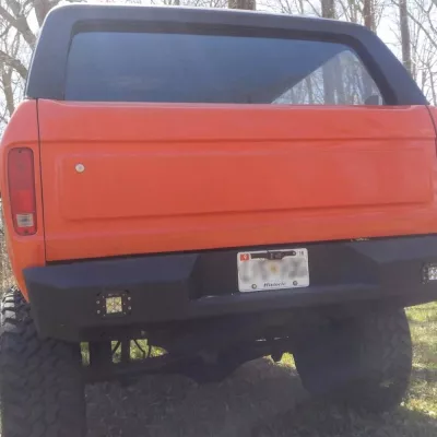 FORD F150 1973-1979 with CLASSIC REAR Weld It Yourself STANDARD installed