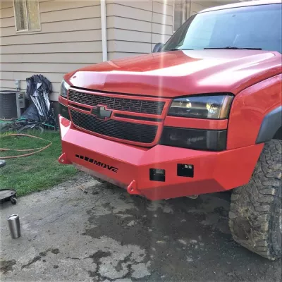 CHEVY 2500-3500HD 2003-2007 with CLASSIC FRONT Weld It Yourself STANDARD installed
