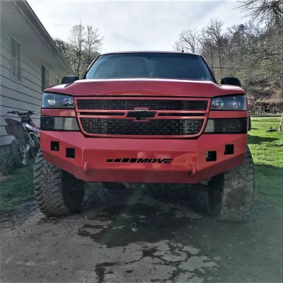 CHEVY 2500-3500HD 2003-2007 with CLASSIC FRONT Weld It Yourself STANDARD installed