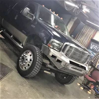 FORD F250-350 1999-2004 with CLASSIC FRONT W.I.Y.KIT STANDARD installed